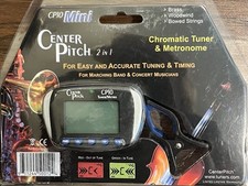 Center Pitch CP10 Mini 2-in-1 Chromatic Tuner,  Metronome NEW Factory Sealed