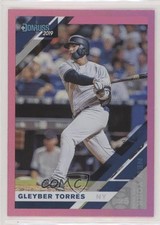 2019 Panini Donruss Holo Pink Gleyber Torres #157 xz4