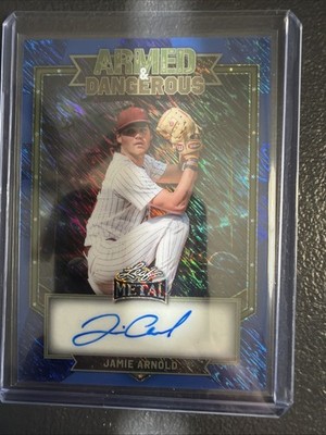Leaf Metal Armed And Dangerous Jamie Arnold Auto /5 ARA-JA1