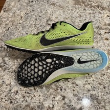 Nike Zoom Victory 3 Track Distance Spikes Green 835997-300 Men  s Size 10.5