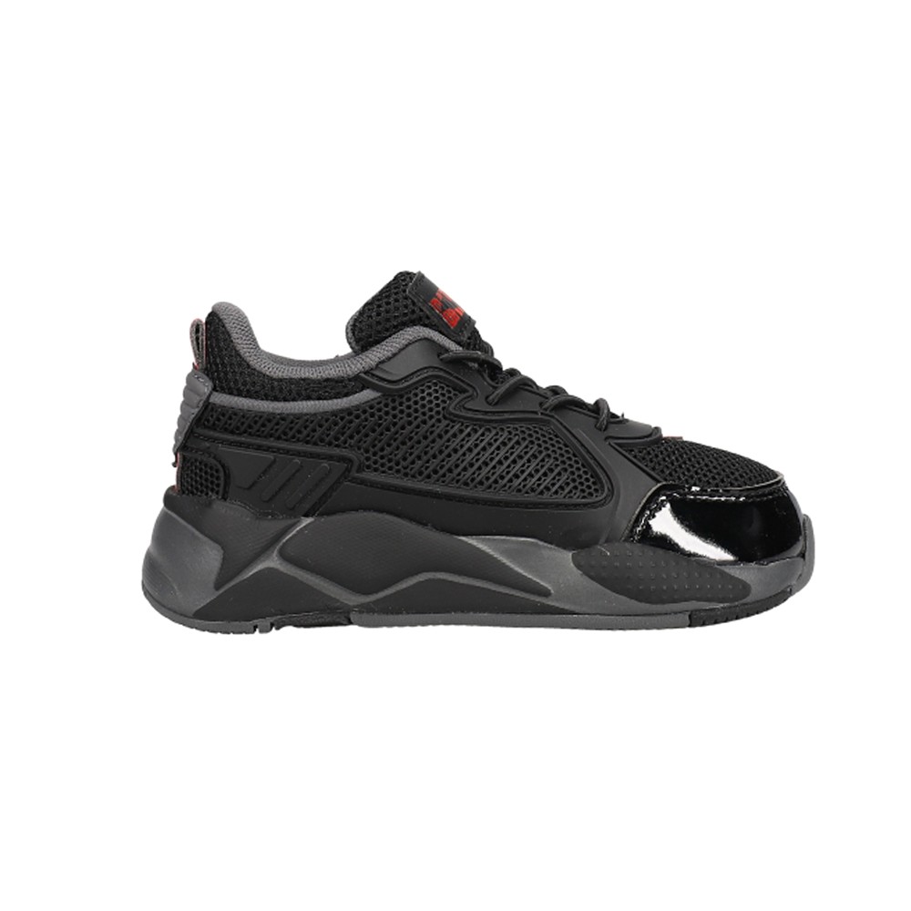 PUMA Batman X RsX Lace Up  Toddler Boys Black Sneakers Casual Shoes 383085-01