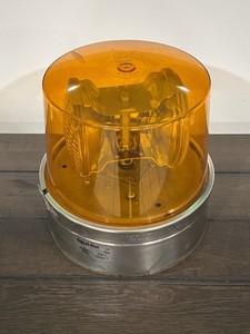 Vintage Signal Stat - Rotating Beacon Light Model 312 W3-1 Class1 Amber