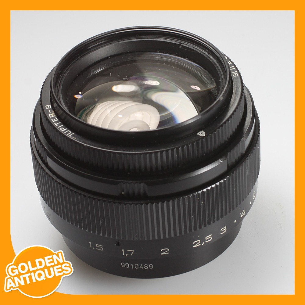 Soviet CCCP USSR JUPITER-9 85mm f/2 2/85 Telephoto Camera Lens M42 Spares Repair