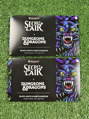 Secret Lair x Dungeons & Dragons Black Lights & Dark Dungeons Foil Edition  