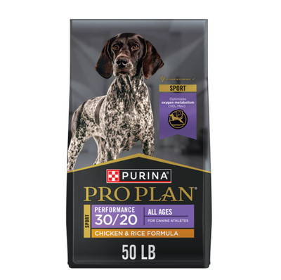 Purina  Pro Plan Sport Performance 30/20 All Life Stages Dry Dog Food -50lb
