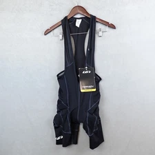 NWT Garneau Carbon Ion Cycling Shorts Men Small Black Padded AirGel Bike Bib
