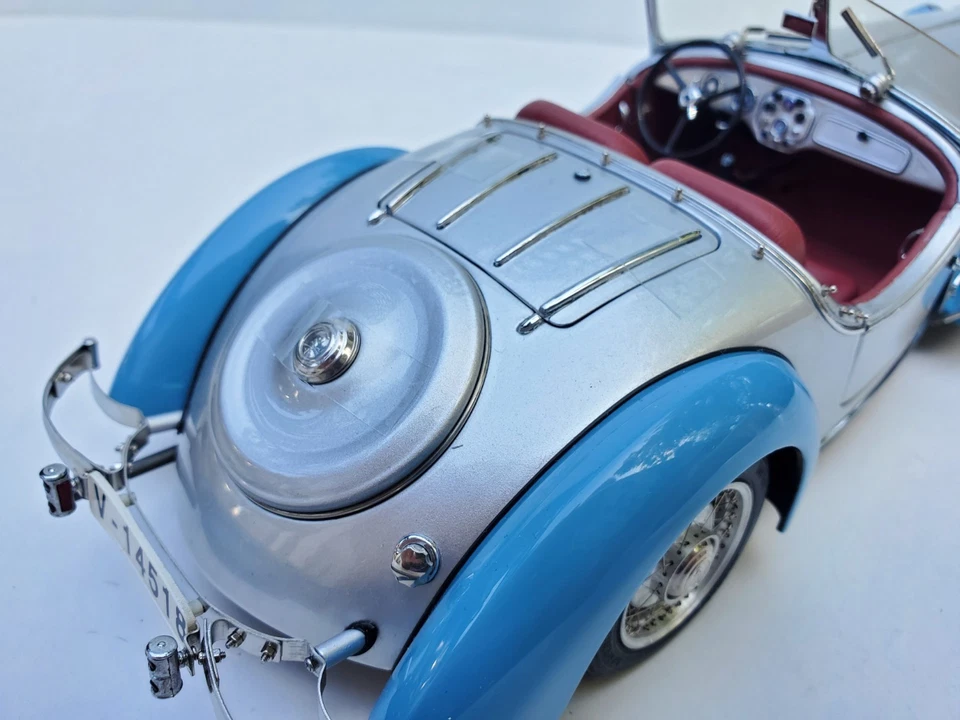 CMC AUDI FRONT 225 ROADSTER 1/18 M-075B 1935 Limited Edition, loose, NICE - Image 4 of 4