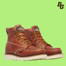 Thorogood 814-4200 American Heritage 6 in Tobacco Moc Toe Work Boot Men USA MADE
