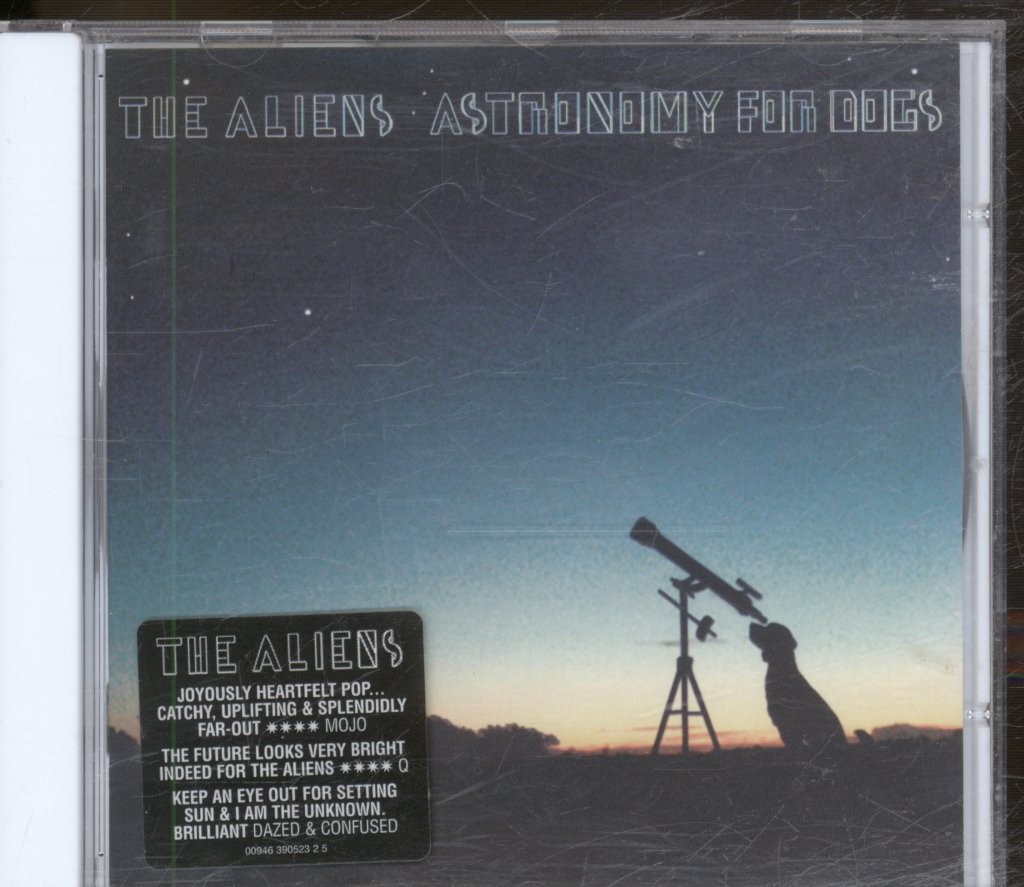 Aliens Astronomy For Dogs CD UK Emi 2007 CD. Has info sticker on front