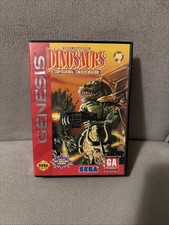 Dinosaurs for Hire (Sega Genesis, 1993)  Cart/Box/manual  - Tested