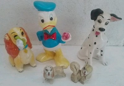 Walt Disney Wade Keramik Figuren Konvolut Donald Duck Lady And The Tramp
