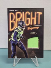 2023 Panini Luminance Tariq Woolen Bright Beginnings Neon #BB-20 (RC) Seahawks