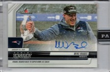 2025 Panini Instant #432 Mike Vrabel Autograph Football Card Auto Patriots /99