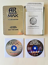 Action Replay Max Sony Playstation 2   (No Mem Card) Tested 2 disc/inserts