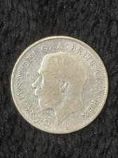 George V 1921 Great Britain One Shilling Coin Era 1910-1936 Uncertified