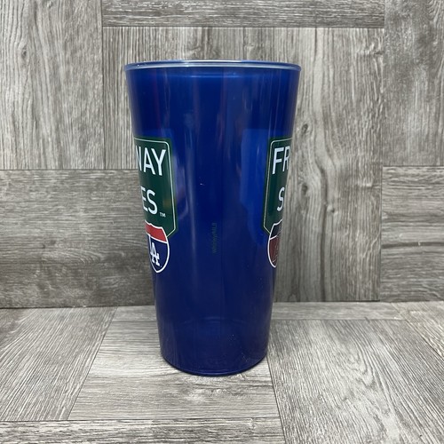 Dodgers & Angels Baseball MLB Freeway Series Whirley Cup Blue Plastic RARE HTF - Picture 3 of 13