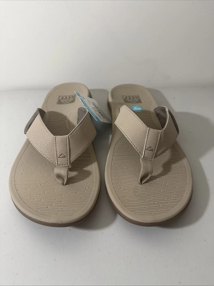 Sandalias cómodas con cojín Reef Santa Ana para hombre talla 14 Foto 3 de 4