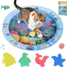 Upgraded Water Sensory Playmat for Cats Thickened Cat Dog Toys Bored Pet Animal