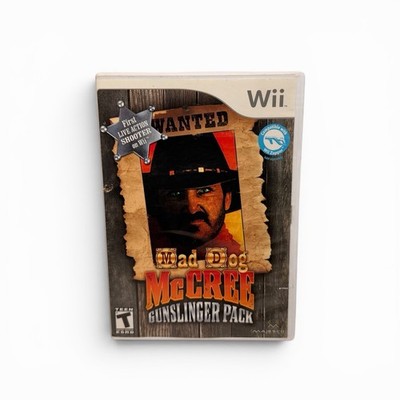 Mad Dog McCree: Gunslinger Pack (Nintendo Wii, 2009) No Manual