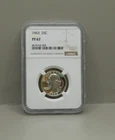 1963 WASHINGTON QUARTER NGC PF67