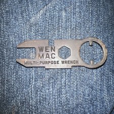 Vintage Wen Mac 049 Control Line, Free Flight Airplane Engine Wrench NOS