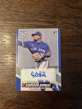 2021 Topps Big League - Opening Act Autographs Santiago Espinal #OAA-SE (AU, RC)