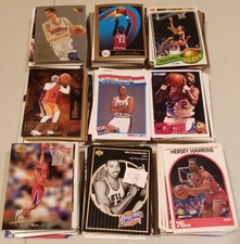 HUGE 499 NBA Card Lot: Philadelphia 76ers RCs, HOF, Stars FREE SHIPPING! +BONUS!