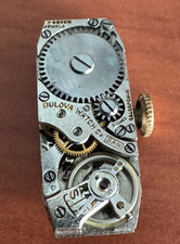 VINTAGE LADIES BULOVA WRISTWATCH MOVEMENT CAL. 3AN RUNS STUCK IN SETTING MODE