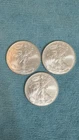 2008 American Silver Eagle (Lot Of 3)