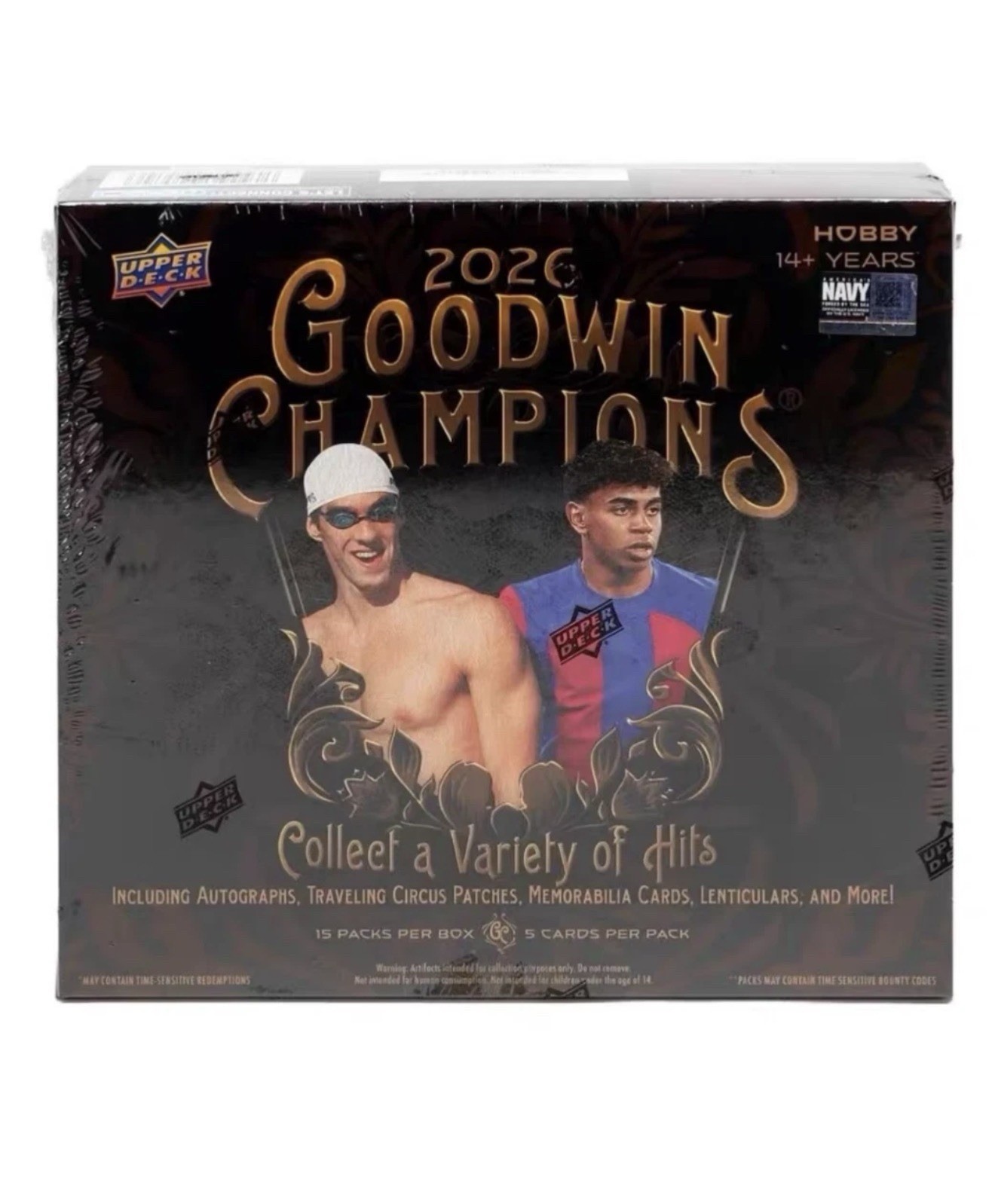 2026 Upper Deck Goodwin Champions Factory Sealed Hobby Box