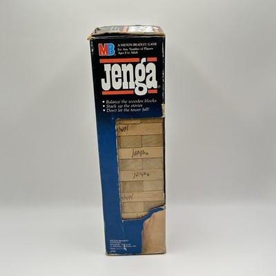 Jenga Classic 1986 In Box Vintage