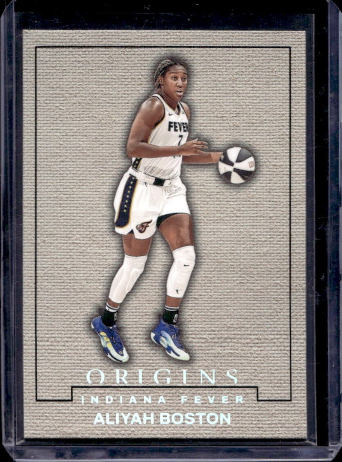 2024 Origins WNBA Aliyah Boston Blank Slate #5 Fever