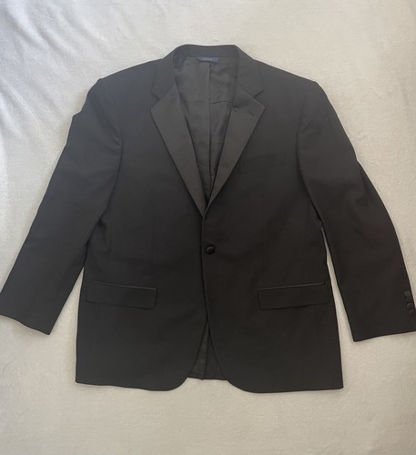 Brooks Brothers Men Suit Jacket 48R Wool 1818 Madison Fit Made In Italy Estrato