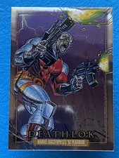 Deathlok 2024 Skybox Marvel Masterpieces '92 Platinum #28