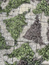 Camouflage Net piece. British Army Woodland. Approx 6ft x 7ft plus.