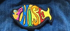 Phish Abstract Logo 3.75 x 2.75 Inch Iron On Patch