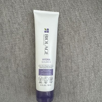  Biolage Hydrasource Blowdry Shaping Lotion, 5.1 oz - NEW
