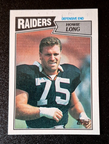 Howie Long #220 1987 Topps card