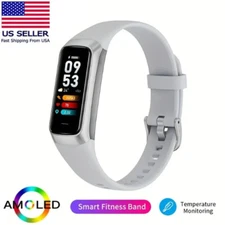 Smart Watch Fitness Tracker Easy Read Color Display  Iphone Samsung Android