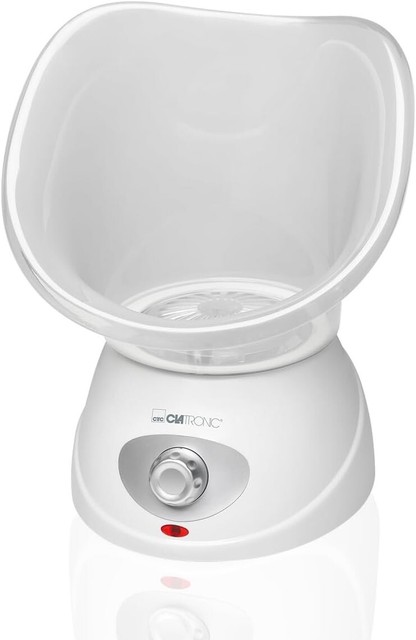 Clatronic GS3656 Sauna Facciale Inalatore 2-in-1 Pulizia Viso e Vie Respiratorie