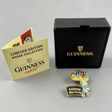 Official Guinness Limited Edition Red Canoe Him Strong 1112/2500 COA Advertising
