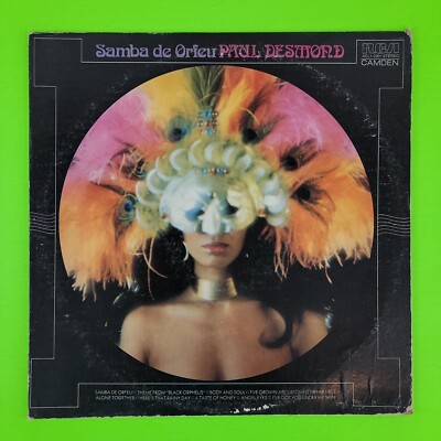 Paul Desmond Samba De Orfeu Original 1973 Press ACL1-0201 VG+ ULTRASONIC CLEAN