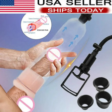 Vacuum Cylinder Penis Pump for Male Enhancement Enlargement Penis Enlarger US