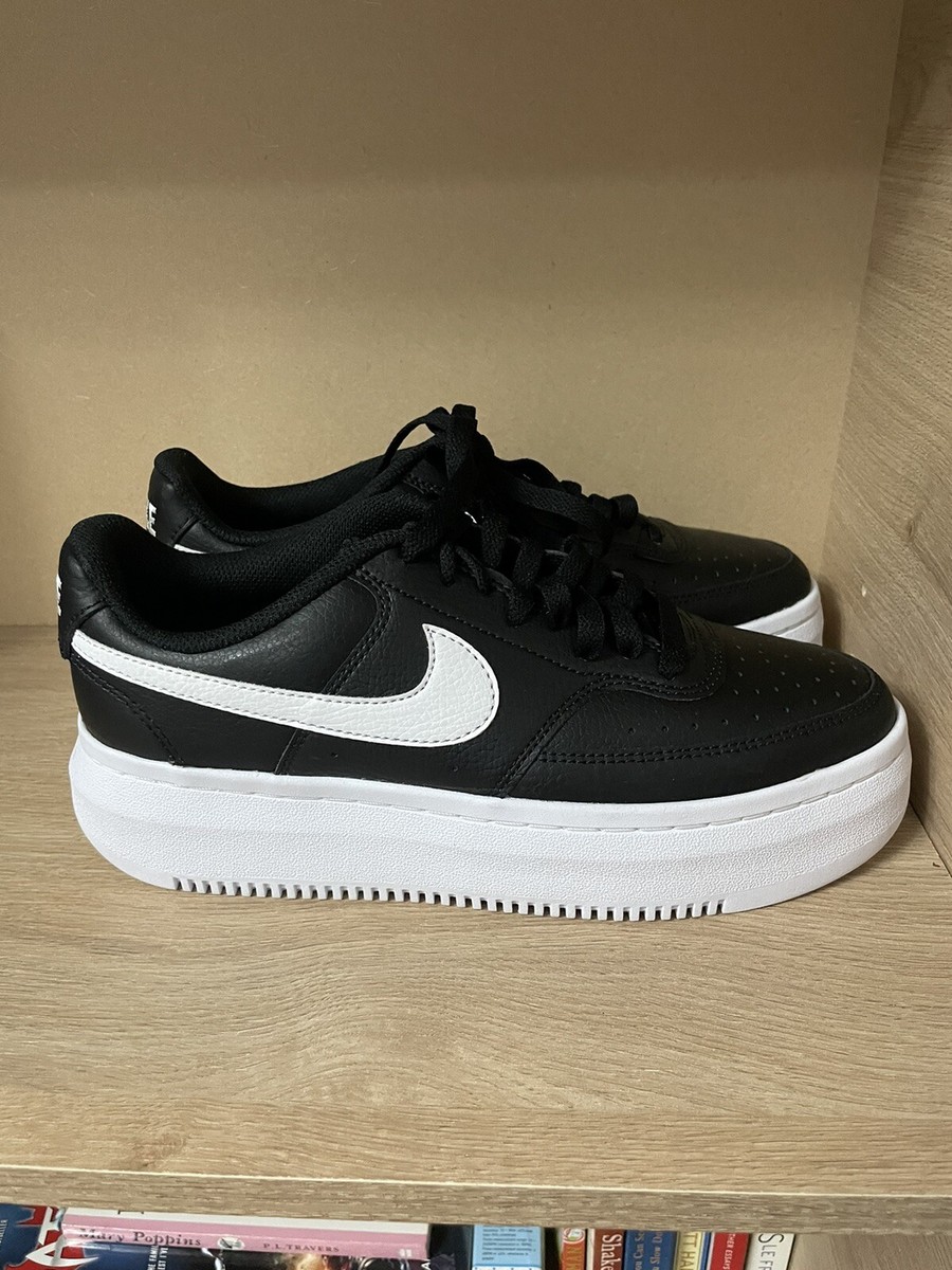 Nike COURT VISION ALTA Sneakers Black White DM0113 002 Size Uk US