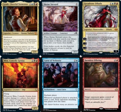 Commander Deck ~ Curses ~ Lynde, Cheerful Tormentor MtG EDH 100 Card Deck -  NM