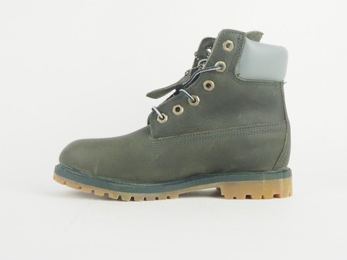 Botas impermeables Timberland 6 pulgadas premium 8263R de cuero verde oliva para mujer - Imagen 3 de 5