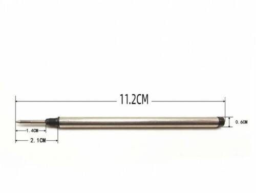L:112mm,0.5mm 0.7mm tip Ballpoint metal Ballpen Refill for P163 M710 H12 Ballpen - 第 1/17 張圖片