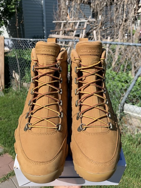 Size 9 - Jordan 9 Retro Boot NRG Wheat 