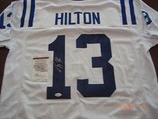 TY HILTON INDIANAPOLIS COLTS ALL-PRO WHITE JSA/COA SIGNED JERSEY 