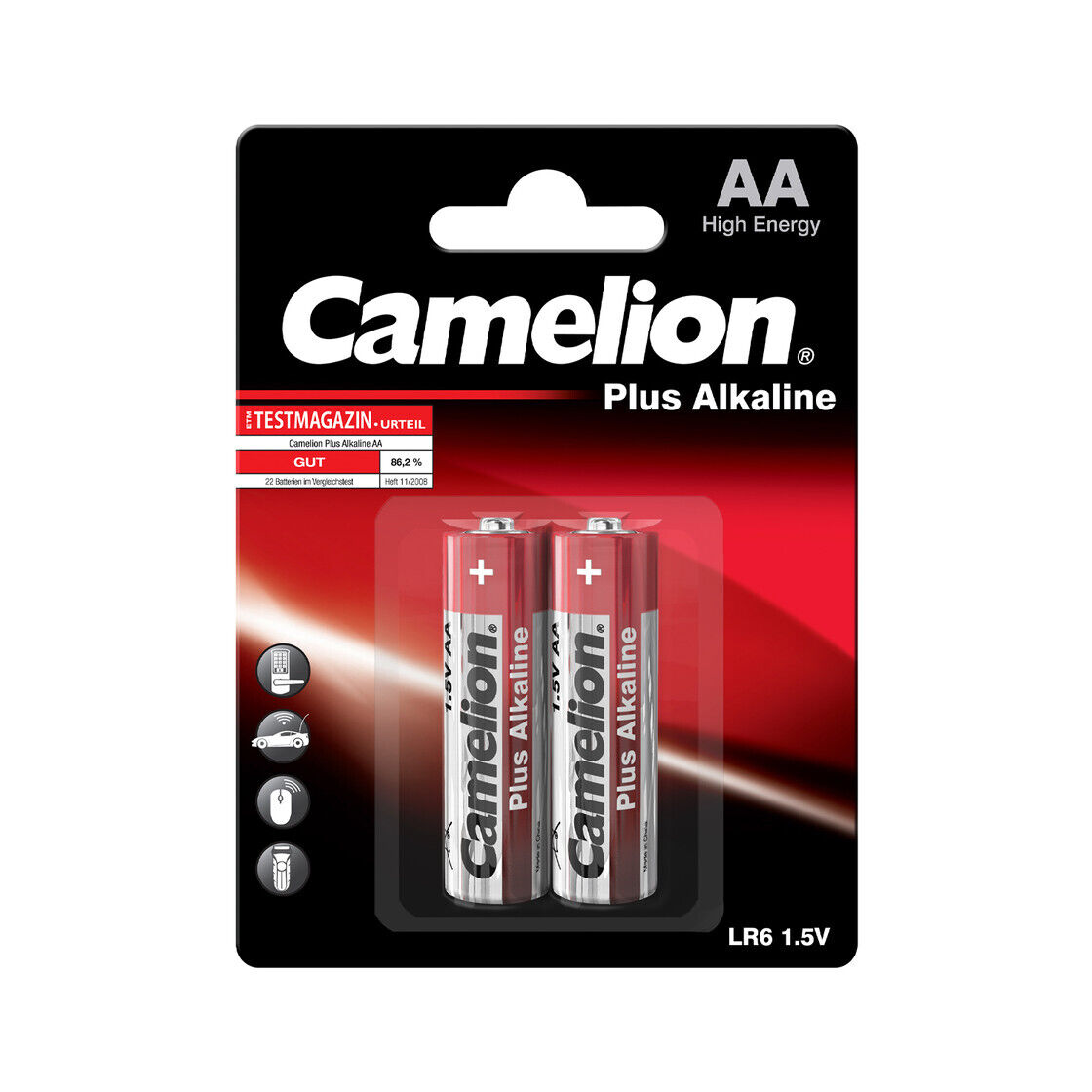 Thumbnail - Camelion - Plus Alkaline - Mignon Lr6 Aa - 1,5 Volt Almn 2er Pack